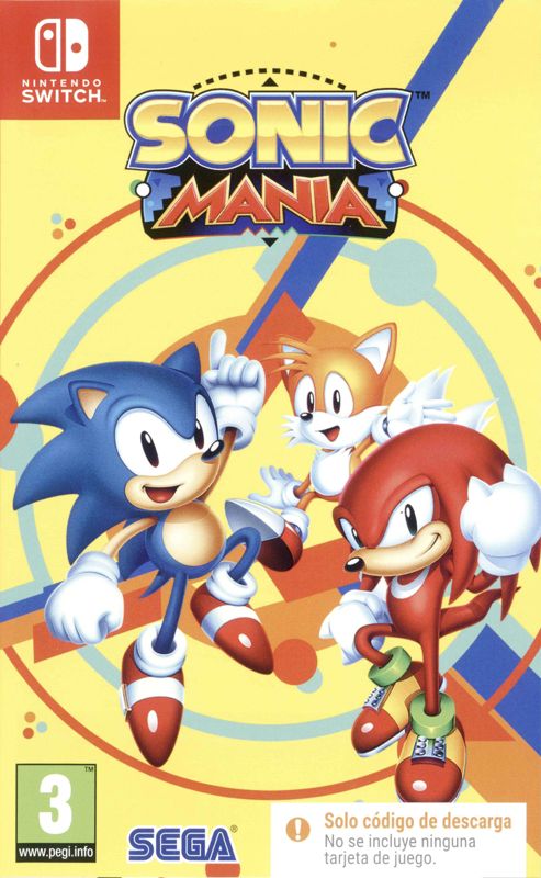 Sonic Mania [Collector's Edition] box art for Xbox One